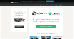 Desktop Screenshot of mytable.it